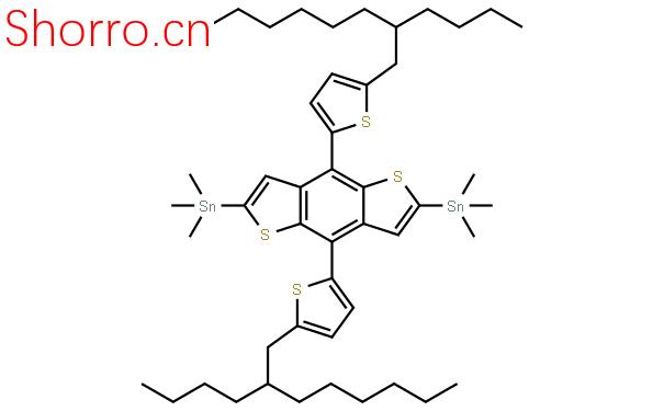 1402460-13-2_(4,8-雙(5-(2-丁基辛基)噻吩-2-基)并[1,2-b:4,5-b']二噻吩-2,6-二基)雙三甲基錫
